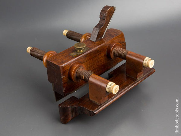 CASEY & CO Rosewood Plow Plane with Ivory Tips circa 1830-50s EXTRA FINE - 80927U