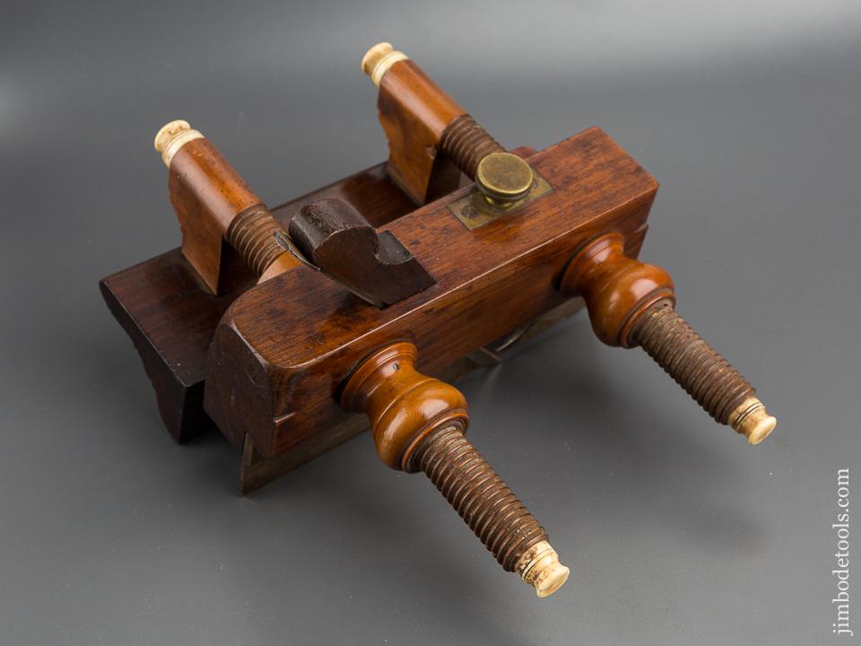 CASEY & CO Rosewood Plow Plane with Ivory Tips circa 1830-50s EXTRA FINE - 80927U