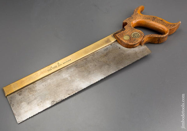 12 point 12 inch Crosscut ROB'T SORBY Brass Back Saw - 80940