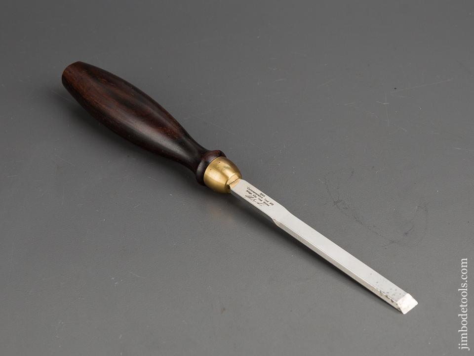 2005 BRIDGE CITY TOOL WORKS CT-13 Rosewood Handled 3/8 x 9 3/8 inch Chisel NEAR MINT - 80946