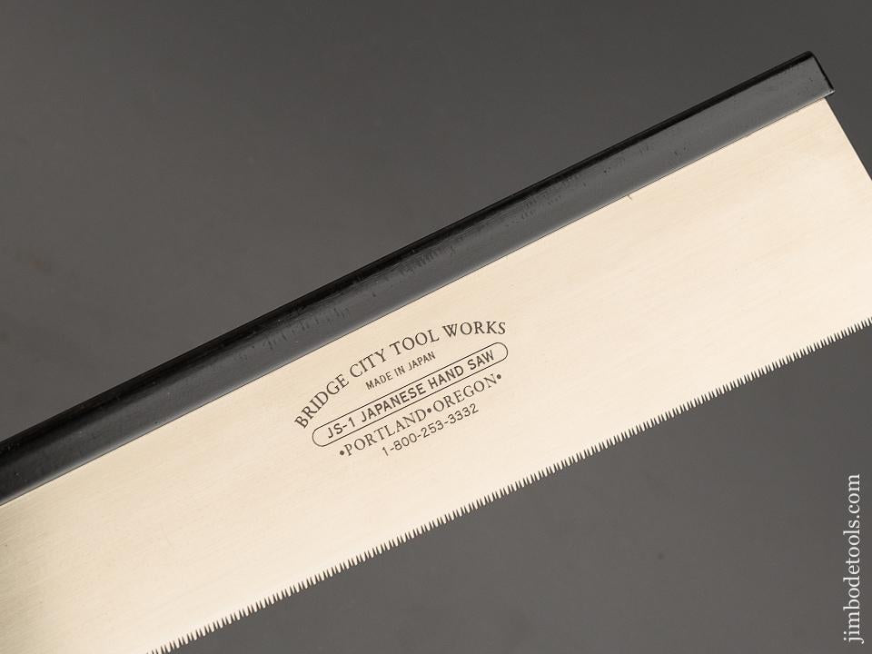 Unused! BRIDGE CITY TOOL WORKS JS-1 Japanese Hand Saw MINT in Original Packaging - 80972