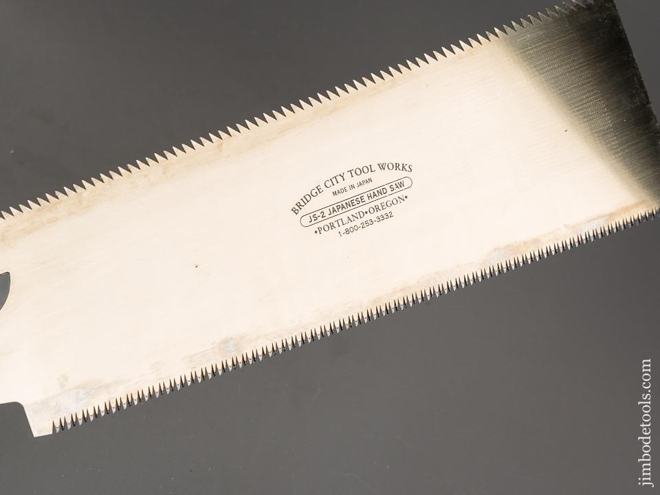 Unused! BRIDGE CITY TOOL WORKS JS-2 Japanese Hand Saw MINT in Original Packaging - 80974