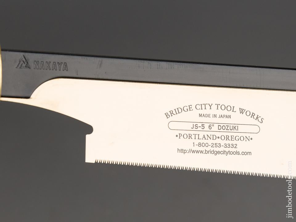Unused! BRIDGE CITY TOOL WORKS JS-5 Japanese Saw MINT in Original Packaging - 80976