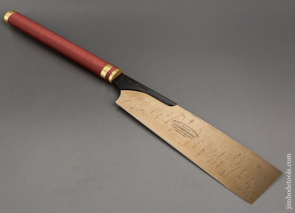 Unused! BRIDGE CITY TOOL WORKS JS-3 Japanese Hand Saw MINT in Original Packaging - 80977
