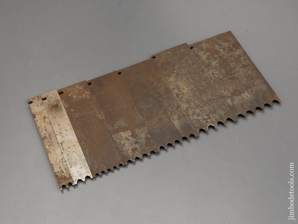 Seven Special Cutters for STANLEY No. 45 and No. 55 Planes - 80979