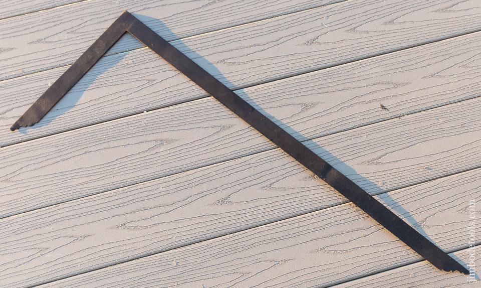 18th Century 33 3/4 x 13 3/8 inch Framing Square - 81007