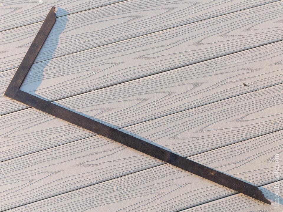 18th Century 33 3/4 x 13 3/8 inch Framing Square - 81007