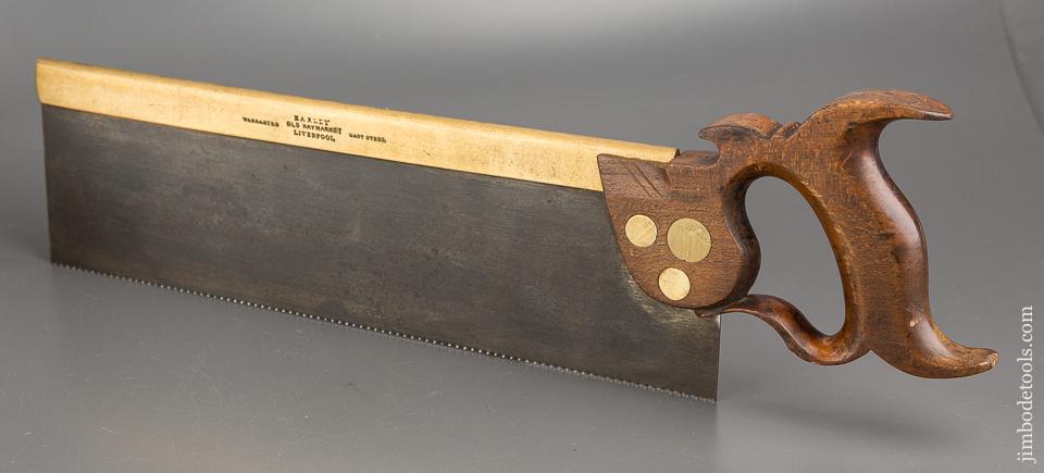 Fantastic! 14 point 14 inch Rip MARLEY Brass Back Saw - 81028