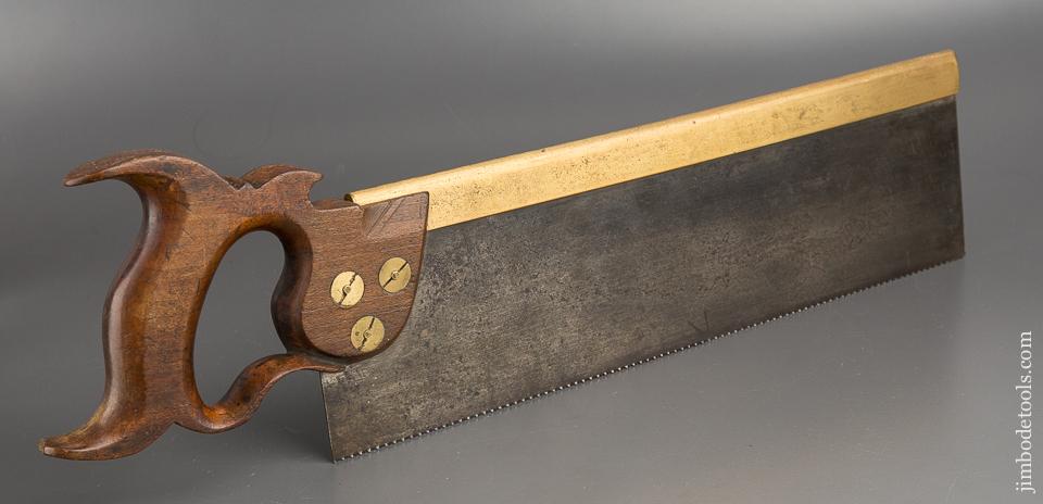 Fantastic! 14 point 14 inch Rip MARLEY Brass Back Saw - 81028