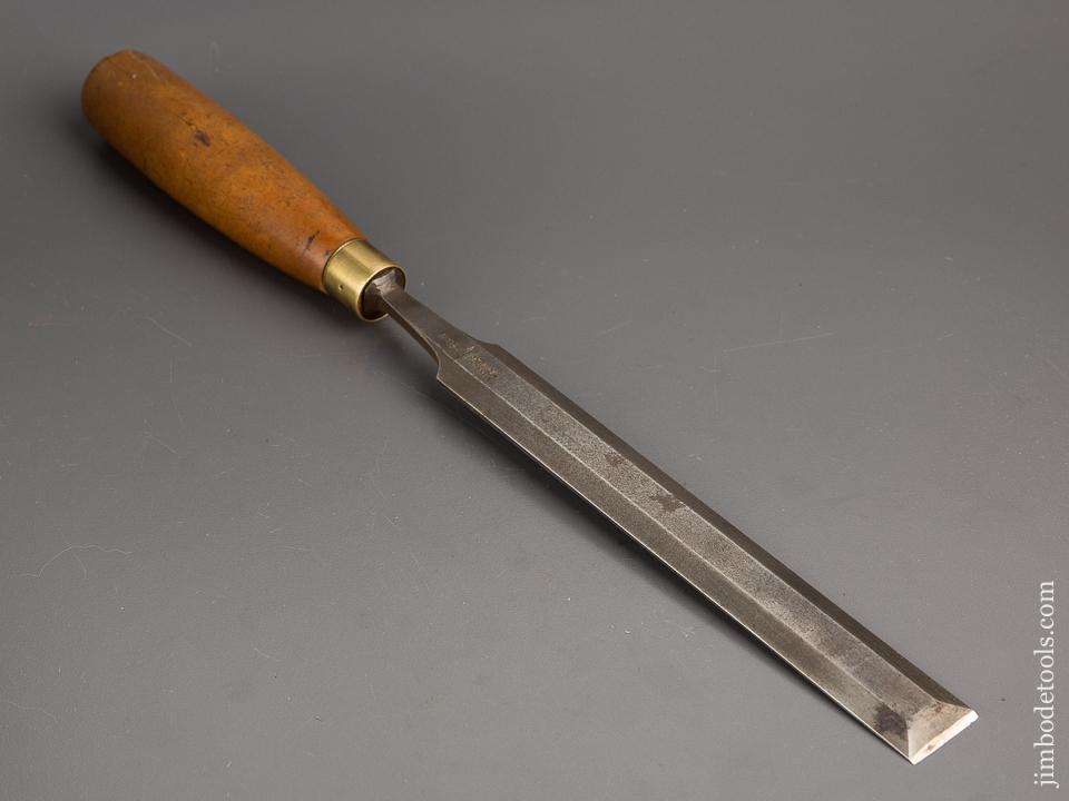 1 x 15 inch ROBt SORBY Boxwood Handled English Paring Chisel - 81057
