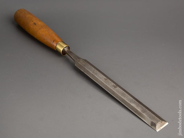 1 x 15 inch ROBt SORBY Boxwood Handled English Paring Chisel - 81057