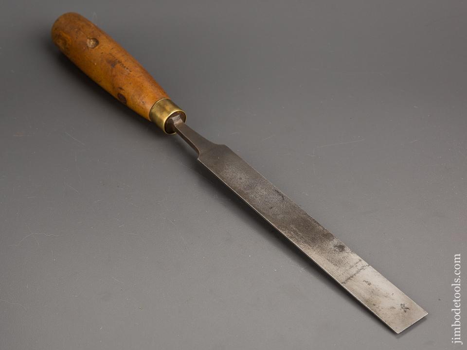 1 x 15 inch ROBt SORBY Boxwood Handled English Paring Chisel - 81057