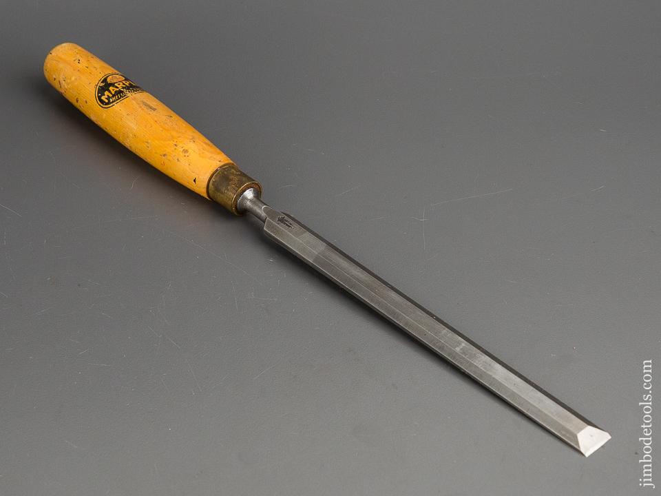 1/2 x 12 inch MARPLES Boxwood Handled English Paring Chisel with Decal - 81060
