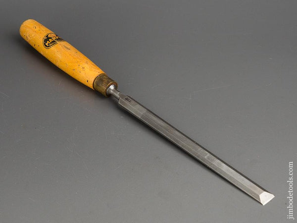 1/2 x 12 inch MARPLES Boxwood Handled English Paring Chisel with Decal - 81060