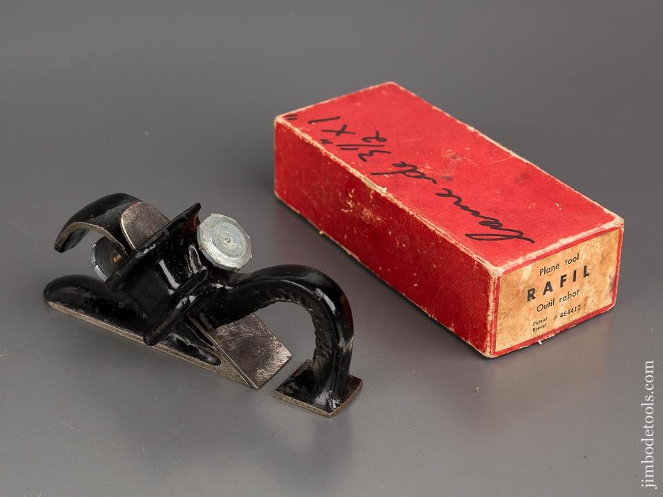 1 x 6 inch RAFIL Rabbet Plane MINT in Original Box - 81094