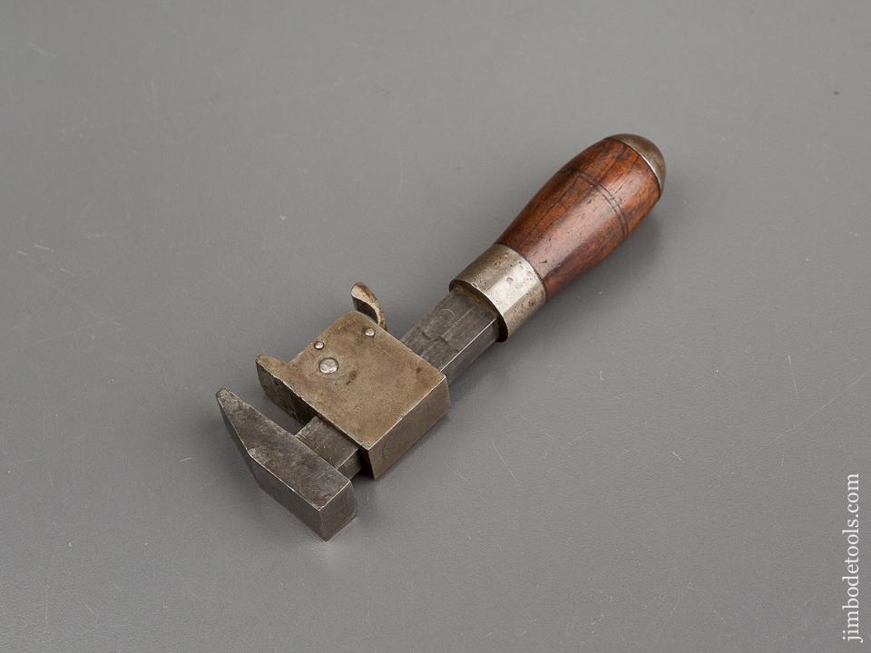 RARE Baby ATWATER Patent August 13,1878 and September 4, 1882 Quick Adjust 4 5/8 inch Wrench NEAR MINT - 81167U