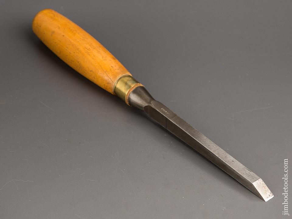 3/8 x 12 1/2 inch STORMONT Boxwood Handled Mortise Chisel - 81176