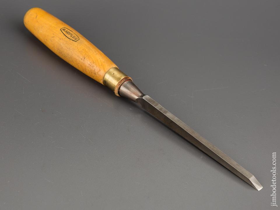 1/4 x 12 1/2 inch MARPLES Boxwood Handled Mortise Chisel - 81179
