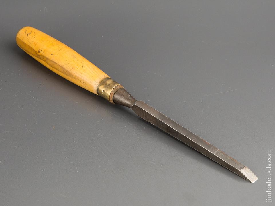 3/8 x 12 1/2 inch Boxwood Handled Mortise Chisel - 81180