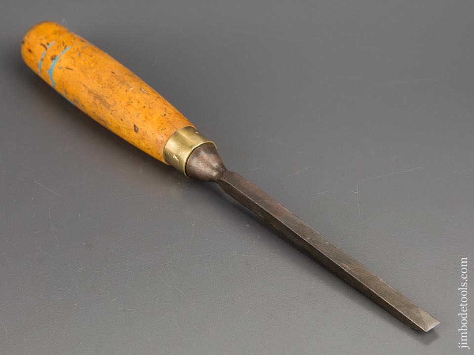 3/8 x 12 3/4 inch TYZACK Boxwood Handled Mortise Chisel - 81187