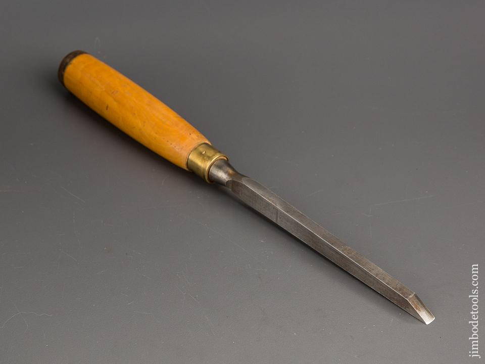 1/4 x 12 inch PALM TREE Boxwood Handled Mortise Chisel - 81193