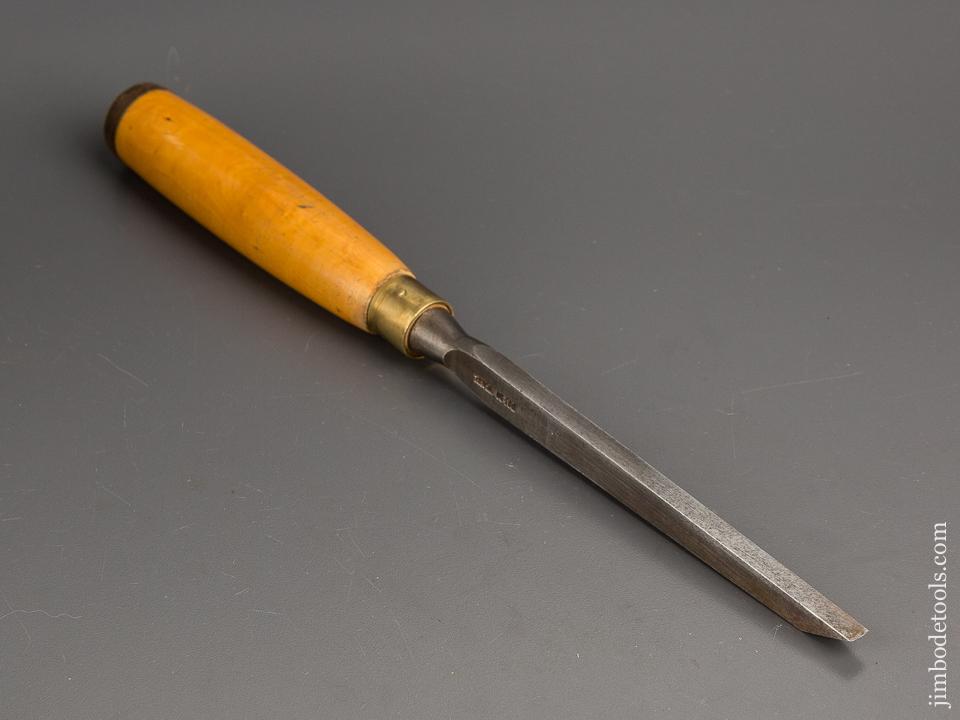 1/4 x 12 inch PALM TREE Boxwood Handled Mortise Chisel - 81193