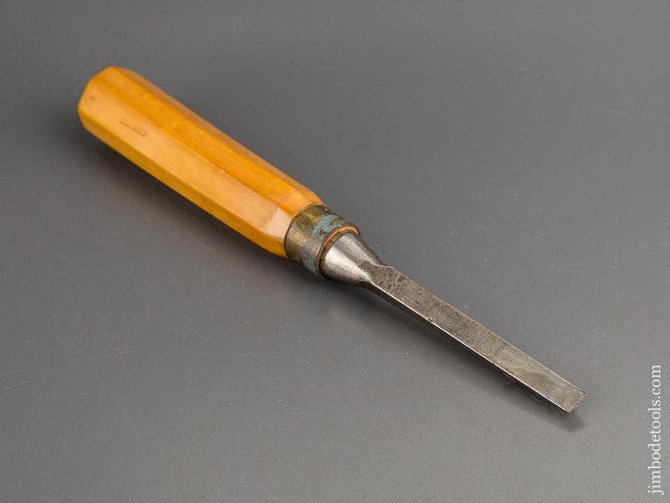 3/8 x 11 inch MARPLES Octagonal Boxwood Handled Mortise Chisel - 81196