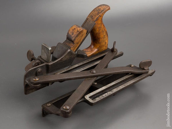 Marvelous! MORRIS Patent Plow Plane with 3 Irons - 81244