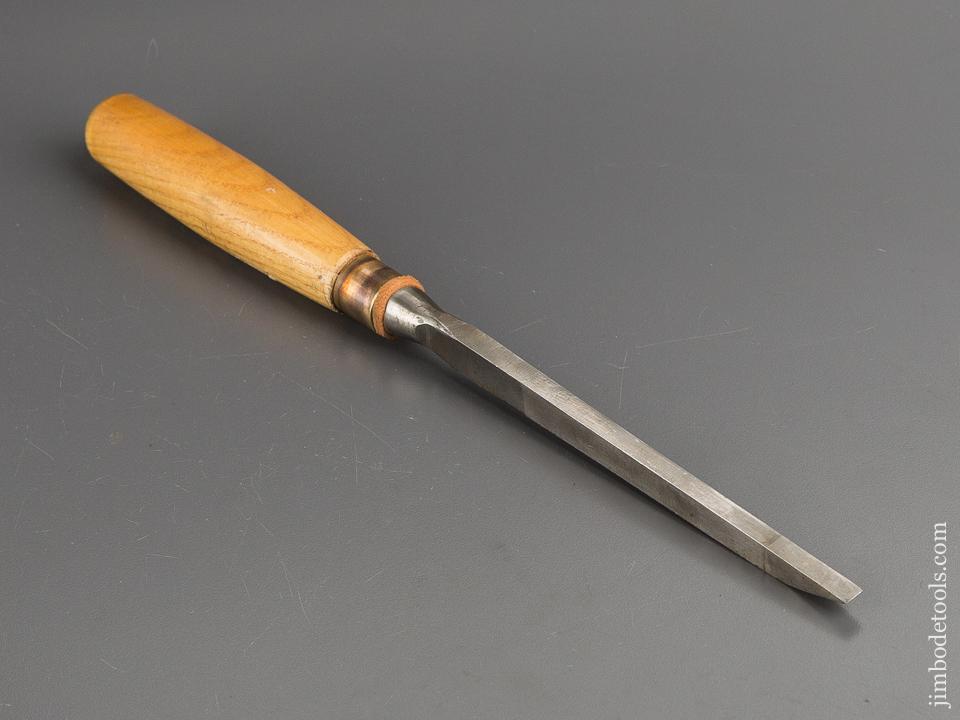 1/4 x 12 1/2 inch TURTON Beech Handled Mortise Chisel with Decal - 81266