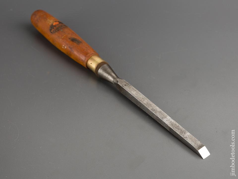 7/16 x 13 3/4 inch MARPLES Boxwood Handled Mortise Chisel with Decal - 81281