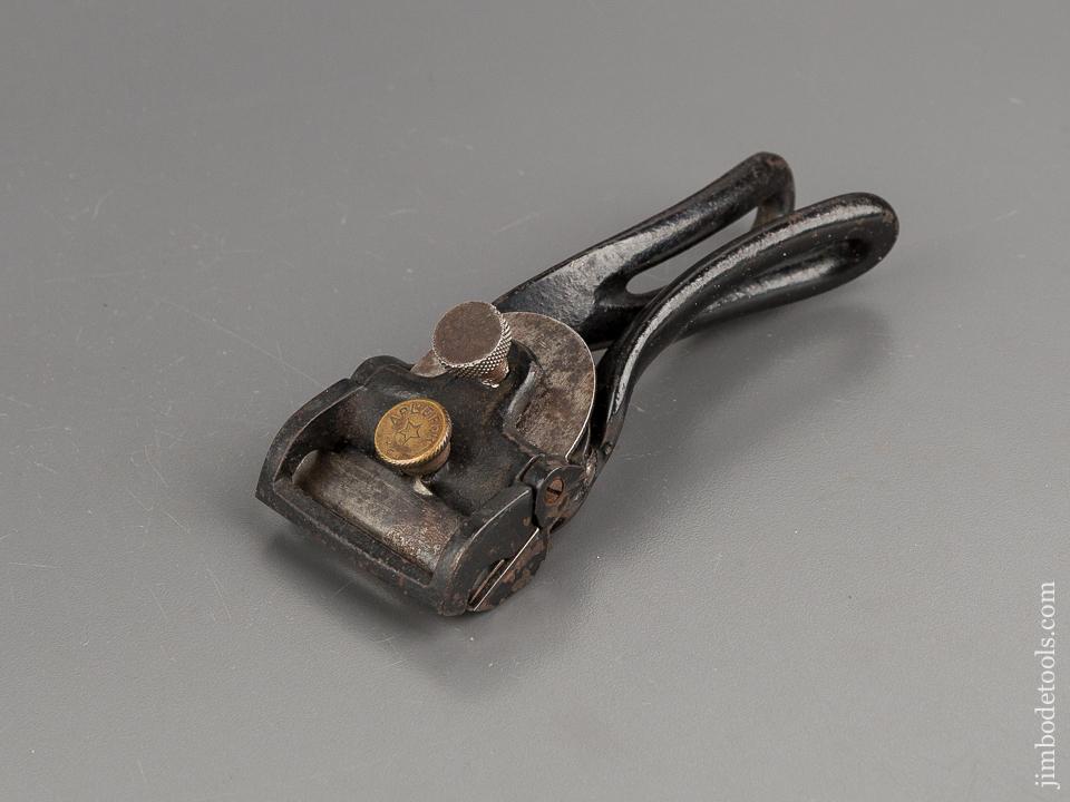 Rare! MAGNUSON Patent May 19, 1891 Folding Spoke Shave - 81324