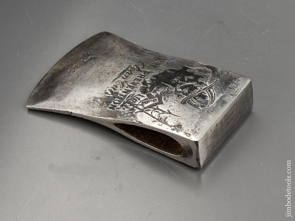 Rare! CLEAN CUT 2 1/2 pound Embossed Axe - 81334R
