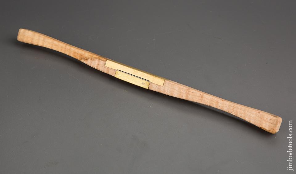 13 inch PAUL HAMLER Curly Maple Chair maker's Shave - 81344R