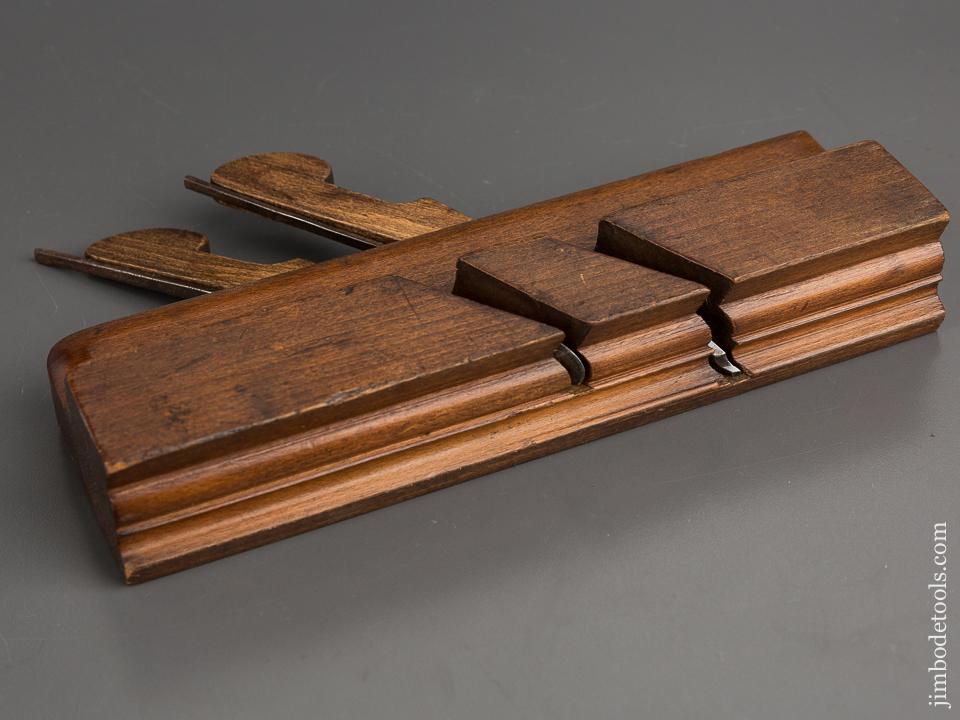 Dual Iron Complex Moulding Plane by A. WALLACE DUNDEE circa 1824-37 - 81345R