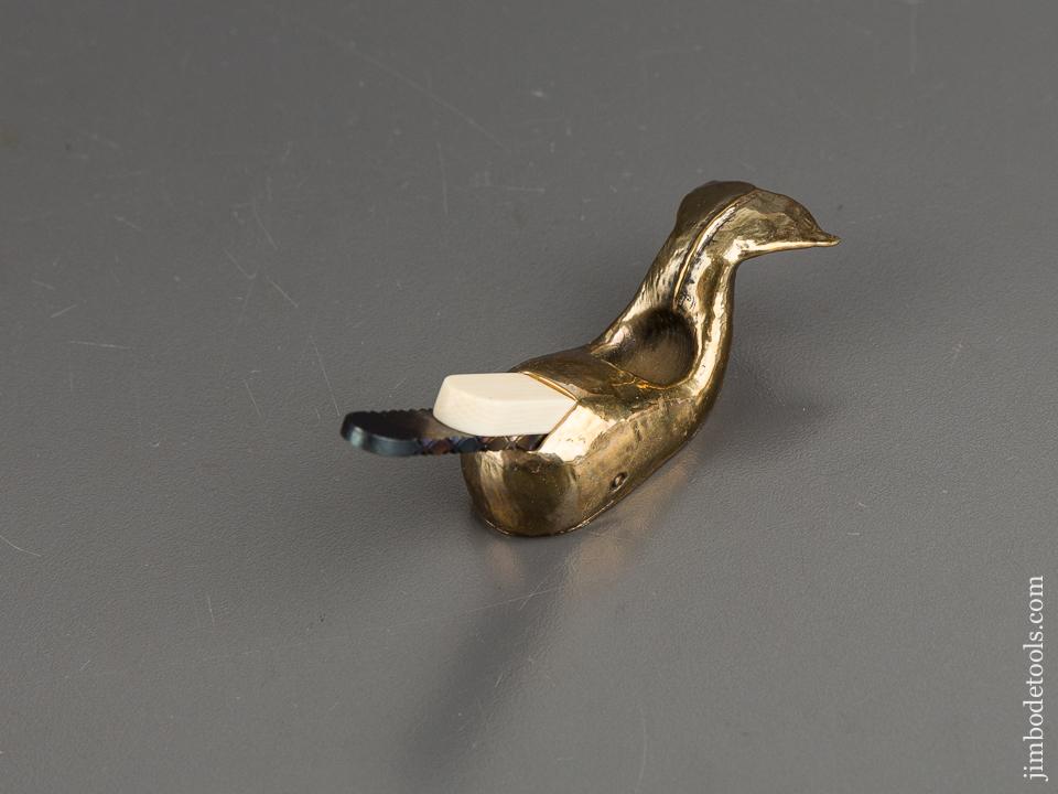 JOHN HEINZ 2012 Brass Whale Violinmaker's Plane - 81353R
