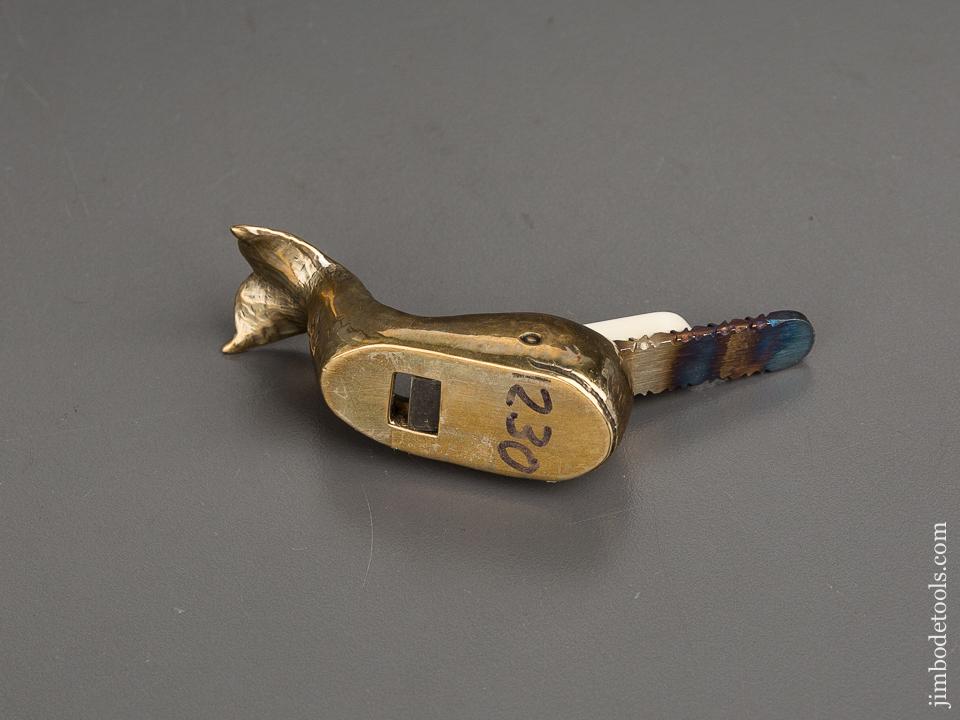 JOHN HEINZ 2012 Brass Whale Violinmaker's Plane - 81353R