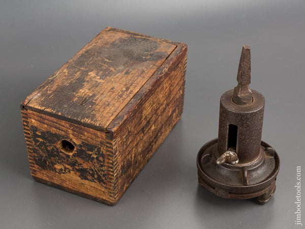 JAMES SWAN Hollow Auger in in its Original Wooden Box - 81383R