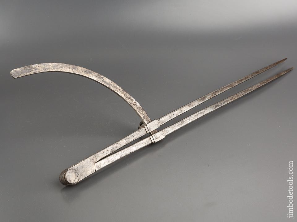 Magnificent & Massive 22 inch Hand forged 18th Century Dividers - 81400R