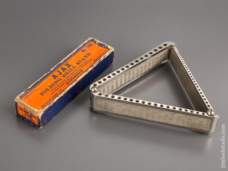 AJAX Folding Drill Stand Mint In Its Original Box - 81408R