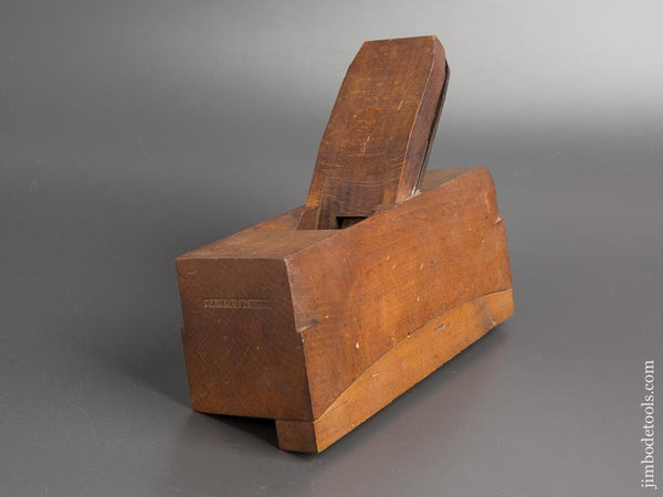Near Mint! Unused 2 1/2 x 8 inch Fenced Compass Molding Plane by J. SMILEY circa 1850 MA**** - 81420R