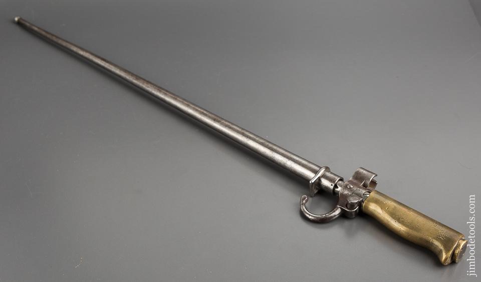 French Model 1886 LEBEL Bayonet with Original Scabbard - 81427R
