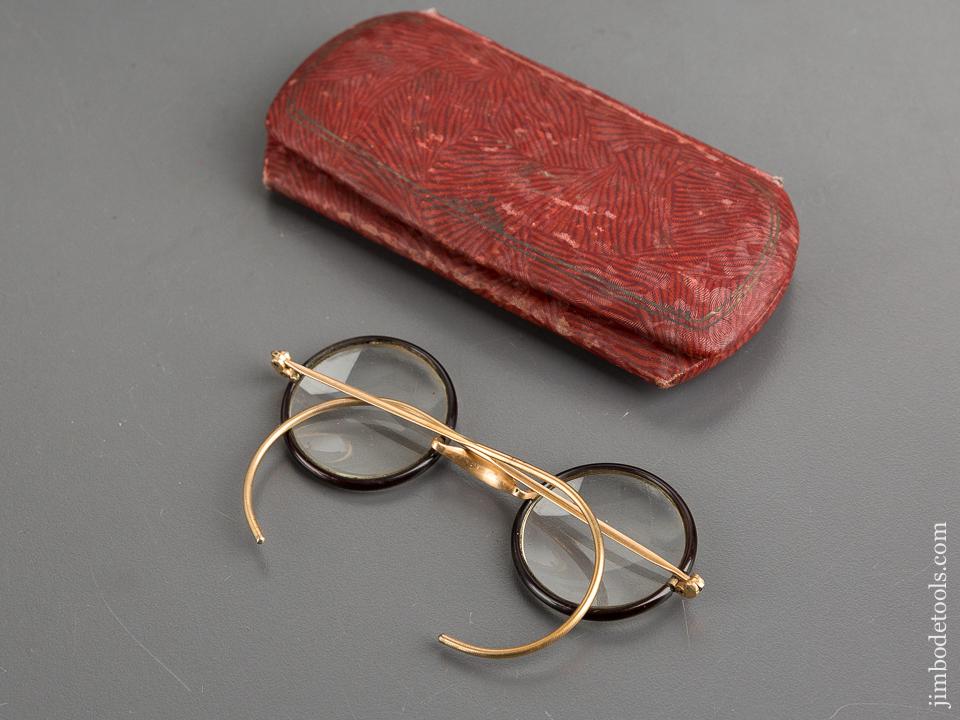 Super Children's Spectacles in Original Velvet-Lined Box by E.J. LENT, M.D., THE CLINIC, SOUTH BEND, IND. - 81431R