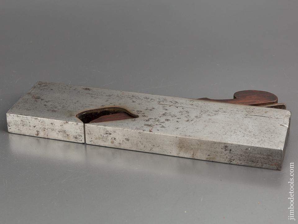 FINE 3/4 x 9 inch SPIERS Dovetailed Steel and Rosewood Rabbet Plane - 81432R