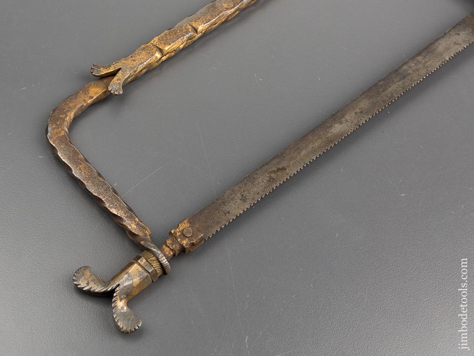 Ornate Ebony-Handled File worked Armorer's Saw - 81449R