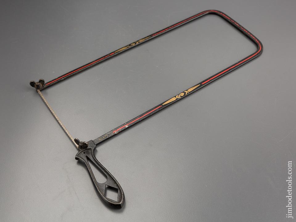 Early Cast Iron Fret Saw by SPRING & ROBINSON with Original Paint - 81452R