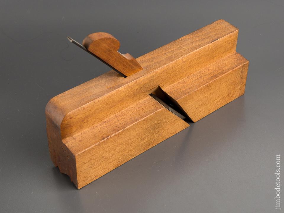 Two inch Wide JOHN BELL PHILADA Crispy Complex Molding Plane circa 1829-51 MINT - 81467R