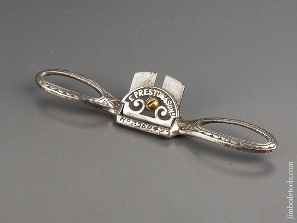 Ornate PRESTON Miniature Round Bottom Spokeshave - 81469R