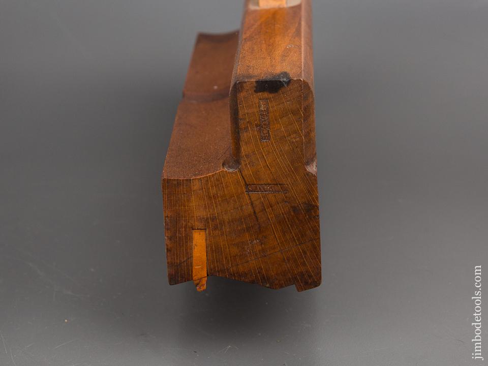 2 3/8 inch Wide SCOVILL Crispy Complex Molding Plane circa 1838 Johnstown, NY - 81489R