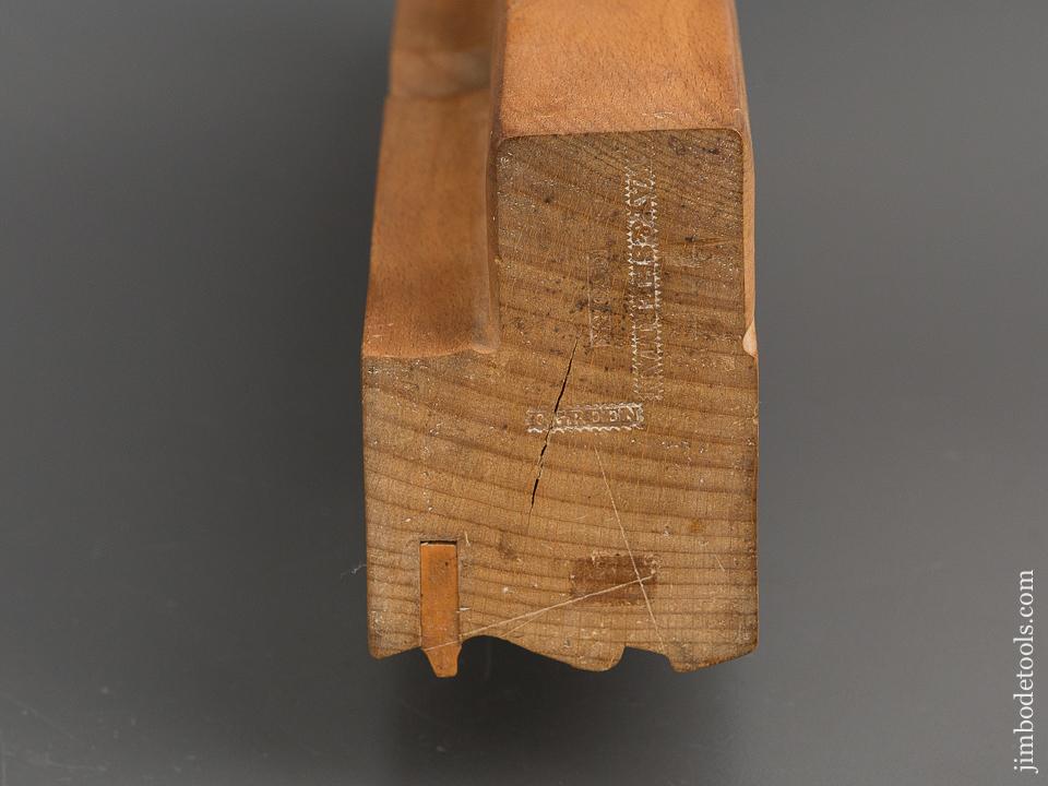 2 1/4 inch WAY & SHERMAN N. YORK Crispy Complex Molding Plane circa 1849-52 - 81490R