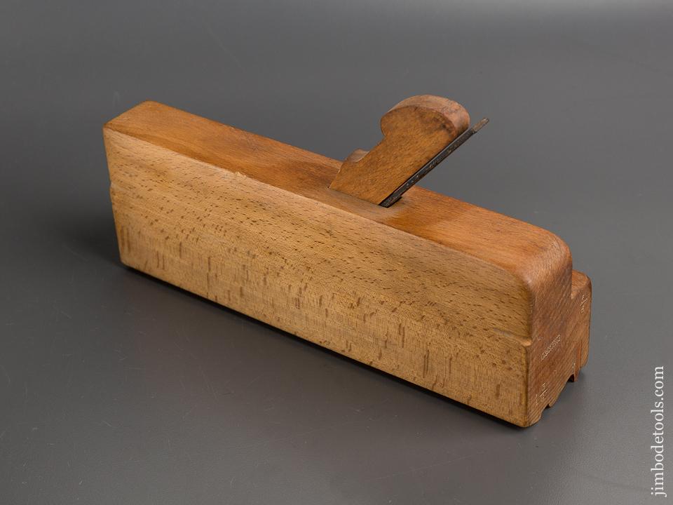 2 1/4 inch WAY & SHERMAN N. YORK Crispy Complex Molding Plane circa 1849-52 - 81490R